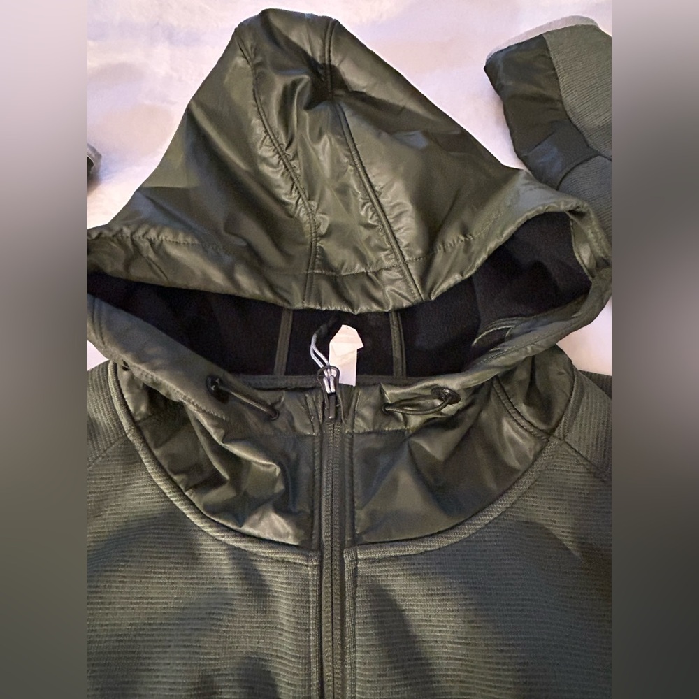 Under Armour cold gear Mens Full Zip Storm Jacket olive green Size XL - Picture 4 of 8